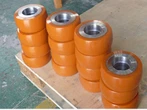 150 mm-es gazdaságos poliuretán kerekek