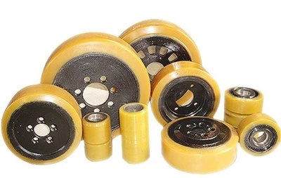 150mm Orange Polyurethane Wheel