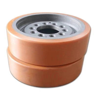 4 x 1-14 Black Polyurethane Whee